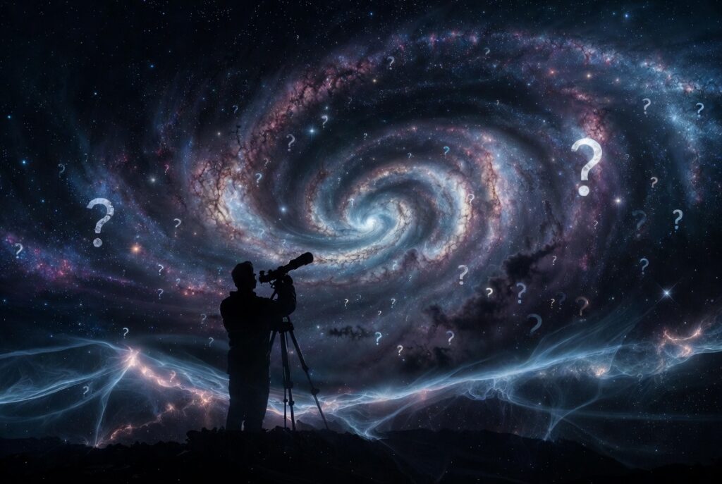 Things scientists still can't explain including dark matter, black holes, consciousness, fast radio bursts, and other scientific mysteries