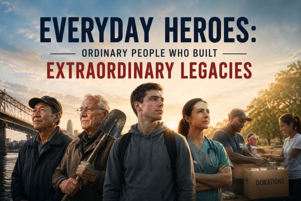 everyday heroes ordinary people building extraordinary legacies inspirational story