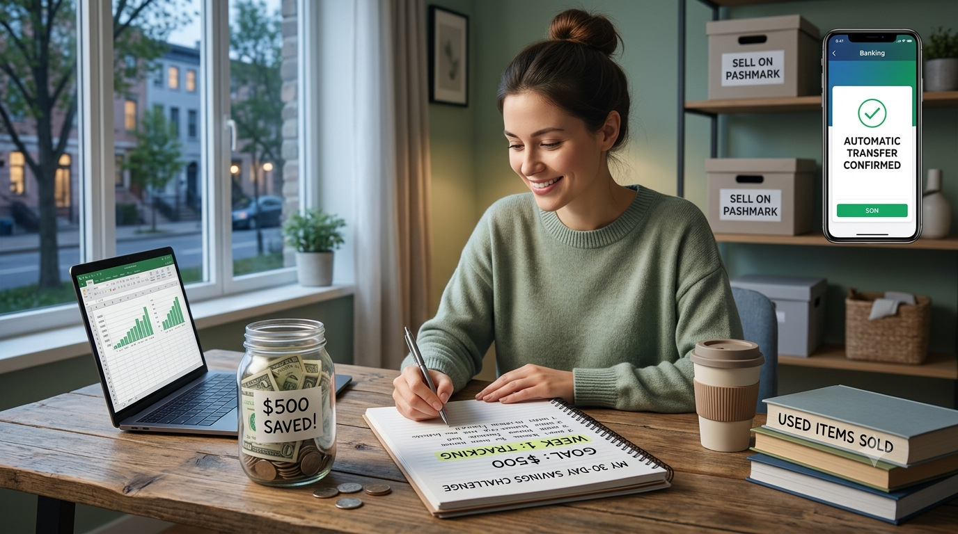 save $500 in 30 days