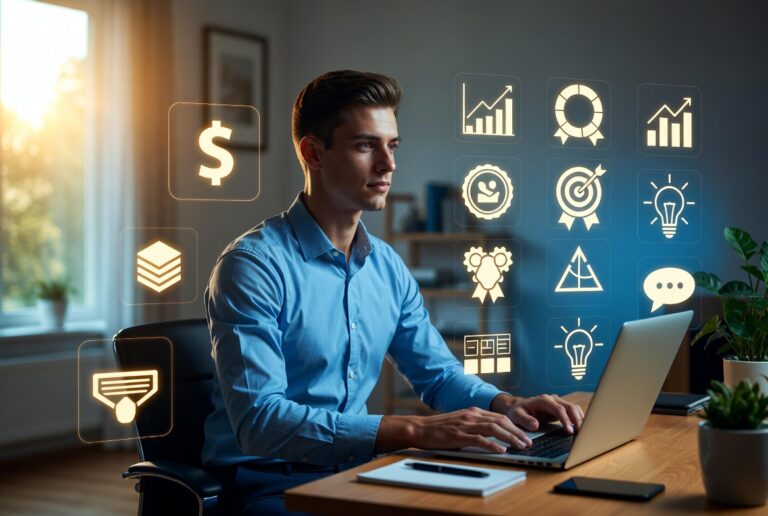 High-Income Skill in 2026: Motivated professional learning profitable skills from home to build financial freedom and career success
