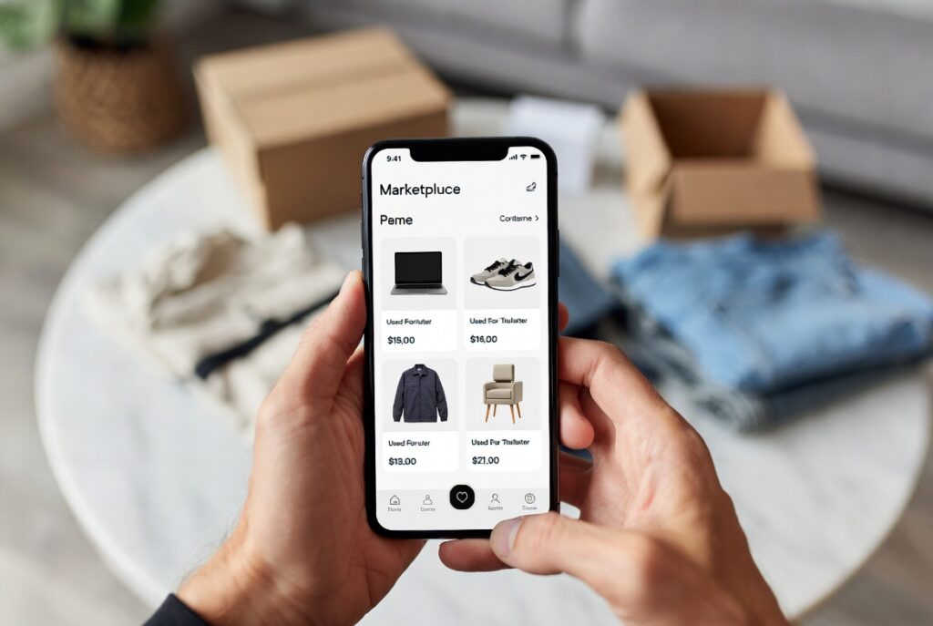 selling unused items online as a quick zero-investment side hustle